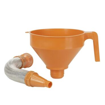 PE-FLMA combination funnel withtype 02 675 strainer